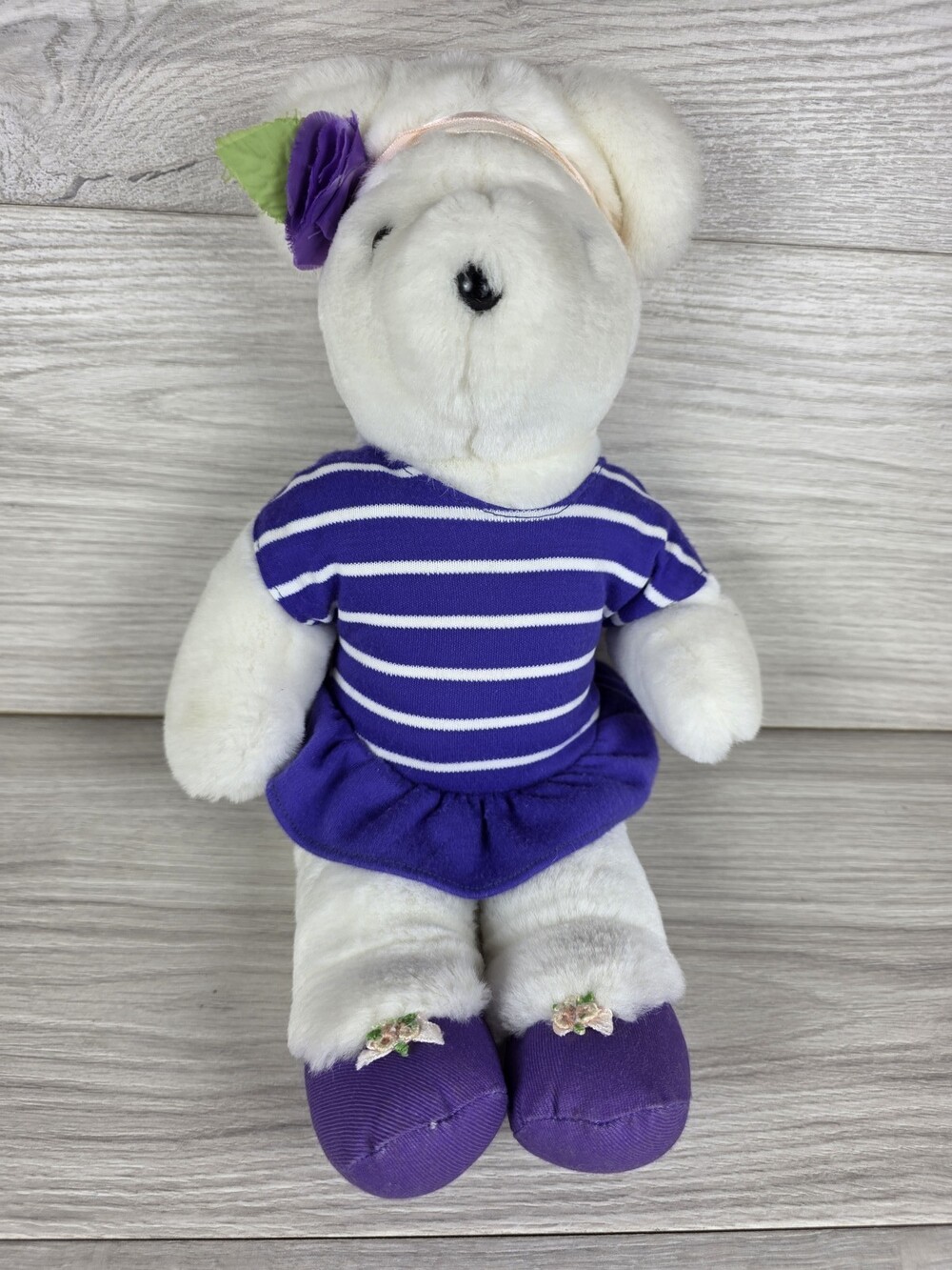 VIOLET the Exercise Bear Plush Doll by North American Bear Company 13" SU35